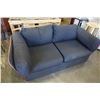 Image 2 : RED AND BLACK PILLOWBACK SOFA