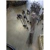 Image 2 : Lot of decorative metal tea light ground Stakes, candle sconces and king frog holders
