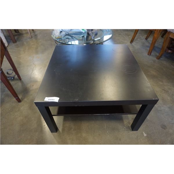 IKEA BLACK COFFEE TABLE