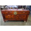Image 2 : Wood carved Eastern camfor trunk