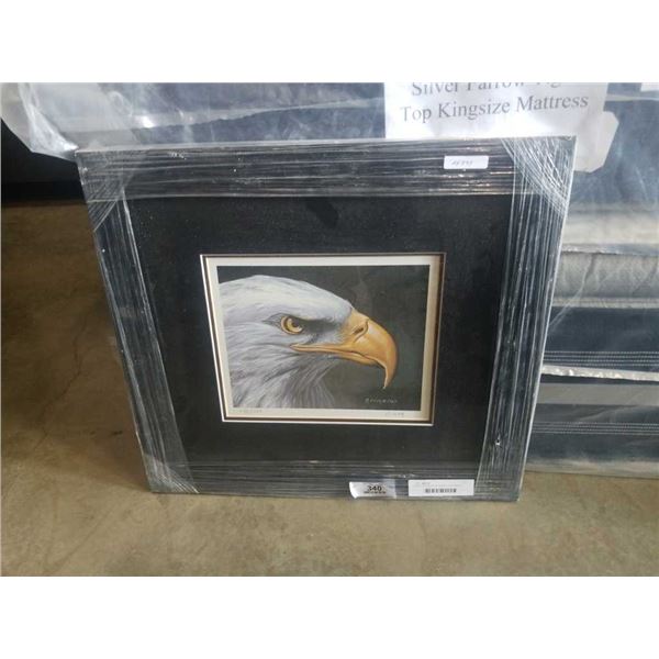 BALD EAGLE LEP BY RANDY FEHR #24897 - HAND SIGNED AND NUMBERED LIMITED EDITION PRINT WITH CERTIFICAT