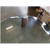 Image 3 : ROUND MODERN GLASSTOP COFFEE TABLE