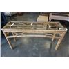 Image 1 : RATTAN GLASSTOP SOFA TABLE