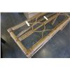 Image 4 : RATTAN GLASSTOP SOFA TABLE