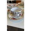 Image 17 : 63 PIECE 8 PLACE SETTING ROSE GARDEN IRONSTONE WARE MYOTT MADE IN ENGLAND CHINA SET
