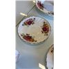 Image 19 : 63 PIECE 8 PLACE SETTING ROSE GARDEN IRONSTONE WARE MYOTT MADE IN ENGLAND CHINA SET