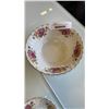 Image 26 : 63 PIECE 8 PLACE SETTING ROSE GARDEN IRONSTONE WARE MYOTT MADE IN ENGLAND CHINA SET