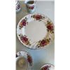 Image 28 : 63 PIECE 8 PLACE SETTING ROSE GARDEN IRONSTONE WARE MYOTT MADE IN ENGLAND CHINA SET