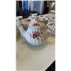 Image 34 : 63 PIECE 8 PLACE SETTING ROSE GARDEN IRONSTONE WARE MYOTT MADE IN ENGLAND CHINA SET