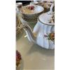 Image 36 : 63 PIECE 8 PLACE SETTING ROSE GARDEN IRONSTONE WARE MYOTT MADE IN ENGLAND CHINA SET
