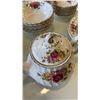 Image 37 : 63 PIECE 8 PLACE SETTING ROSE GARDEN IRONSTONE WARE MYOTT MADE IN ENGLAND CHINA SET