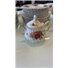 Image 41 : 63 PIECE 8 PLACE SETTING ROSE GARDEN IRONSTONE WARE MYOTT MADE IN ENGLAND CHINA SET