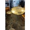 Image 10 : PEARL DRUM KIT, 3 TOMS, BASE DRUM, SNARE, HI-HAT WITH SOLAR SABIAN SYMBOL AND SOLAR SABIAN CYMBOL ON