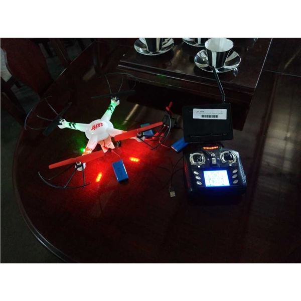 WL super aviator drone with interactive controller