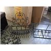 Image 2 : 3 decorative metal basket planter holders