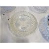 Image 9 : 6 ANTIQUE CRYSTAL AND GLASS SERVING BOWLS