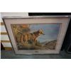 Image 1 : EVENING CALM - COYOTE LEP BY JORGE MAYOL 24545 - LIMITED EDITION PRINT WITH PLATE AND CERTIFICATE OF