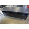 Image 10 : BLACK 3 DRAWER ENTERTAINMENT STAND