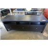 Image 1 : BLACK 3 DRAWER ENTERTAINMENT STAND