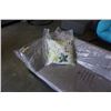 Image 10 : BRAND NEW PREMIUM OUTDOOR GIANT L SECTIONAL W/ LIGHT GREY CUSHIONS AND THROW PILLOWS - RETAIL $2349 