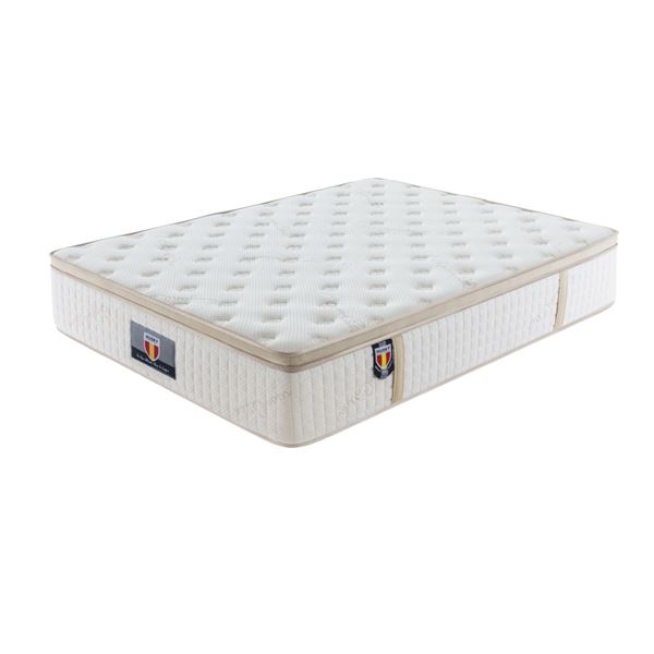 BRAND NEW QUEEN SIZE "TRINITY" MATTRESS W/ HD POCKET SPRINGS, GE MEMORY FOAM, AND ORGANIC COTTON COV