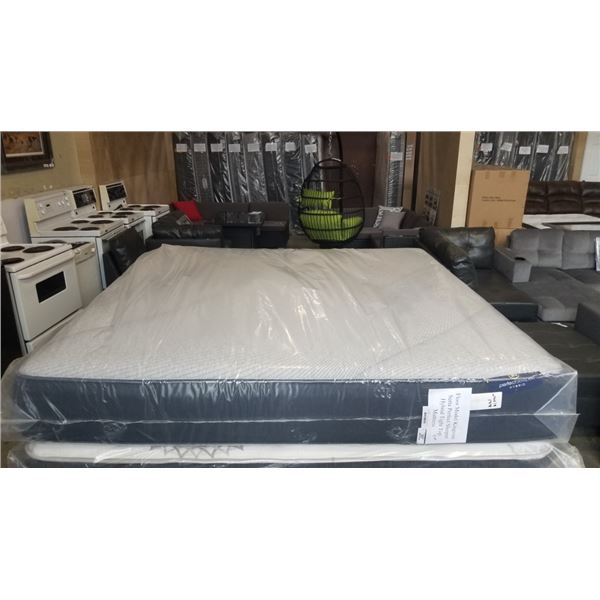 FLOOR MODEL KING SIZE SERTA PERFECT SLEEPER HYBRID TIGHT TOP FIRM MATTRESS RETAIL $1790