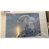 Image 2 : MOUNTAIN GOAT AT KAKWA PRINT BY ROBERT BATEMAN BC PARKS WITH COA