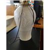 Image 2 : Carved wood lamp with shade