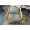 Image 1 : Wicker tub armchair