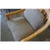 Image 3 : Wicker tub armchair