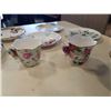 Image 10 : LOT OF VARIOUS UNMATCHED CHINA CUPS AND OTHER SAUCERS