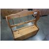 Image 2 : PINE STORAGE BENCH