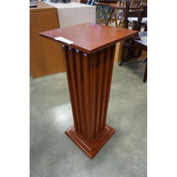 30 " wooden pedestal