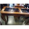 Image 4 : Smoked Glass insert sofa table