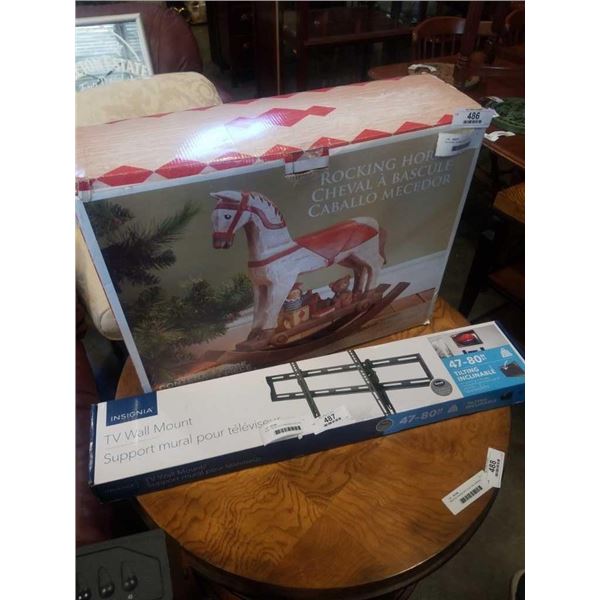 ROCKING HORSE FIGURE IN BOX