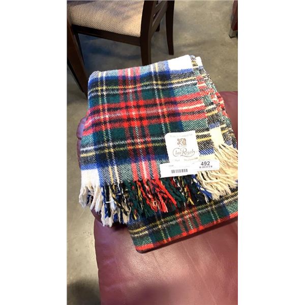 SCOTLAND CLAN ROYAL WOOL BLANKET