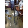 Image 1 : DVD SHELF AND CHAMPAGNE PEDESTAL BUCKET