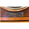 Image 3 : ENFIELD ENGLISH MANTLE CLOCK WITH METAL PLACARD DATED 1942