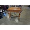 Image 3 : Antique hall mirror table with iron hooks