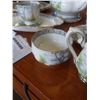 Image 8 : SILVER BIRCH ROYAL ALBERT TEAPOT, CREAM AND SUGAR AND CUPS AND SAUCERS