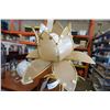 Image 3 : BRASS MCM 3 HEADED LOTUS FLOOR LAMP