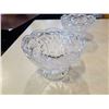 Image 8 : 3PC PINWHEEL CUT HEAVY CRYSTAL BOWL BERRY SET