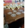 Image 2 : 6 MARTINI GLASSES AND SPODE VASE