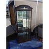 Image 1 : 75 INCH TALL GLASS DISPLAY CABINET