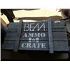 Image 2 : WOOD AMMO CRATE AND 2 CARBOY BASKETS