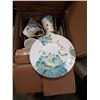 Image 3 : 222 FIFTH ELIZA TEAL PORCELAIN DISH SET