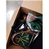 Image 2 : BOX OF ESTATE GOODS, CARVED WOOD BOWL, MODERN VASE, CARVING, ESTATE GOODS