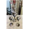 Image 1 : SWEETHEART SET DECANTER AND 2 GLASSES