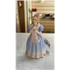 Image 1 : DRESDEN FLORAL ENGLAND CHINA FIGURE 5 1/2 INCHES TALL