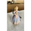 Image 2 : DRESDEN FLORAL ENGLAND CHINA FIGURE 5 1/2 INCHES TALL